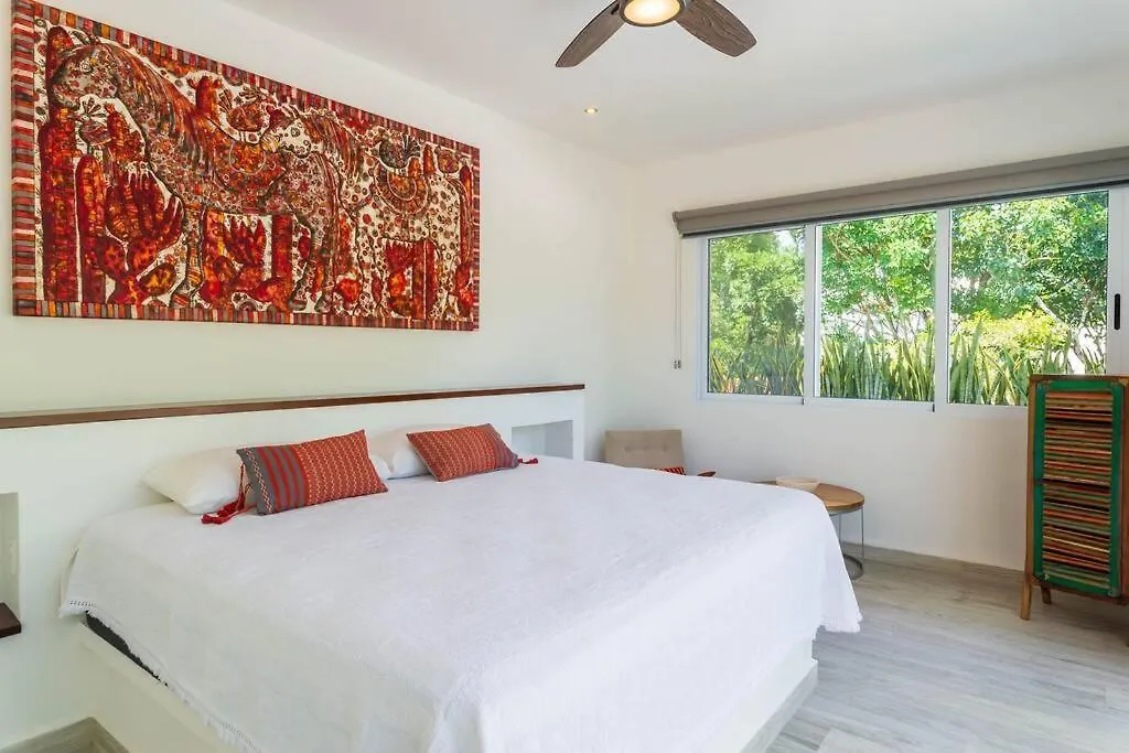 Luxury Private 3Bed Villa, Garden, Pool,Security Tulum 0*,